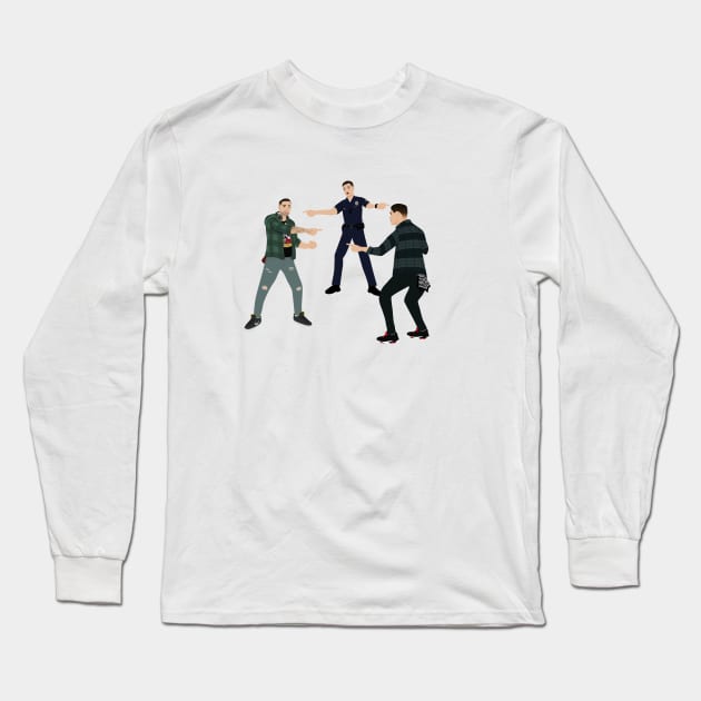 Tim, Dim, & Jake | The Rookie Long Sleeve T-Shirt by gottalovetherookie